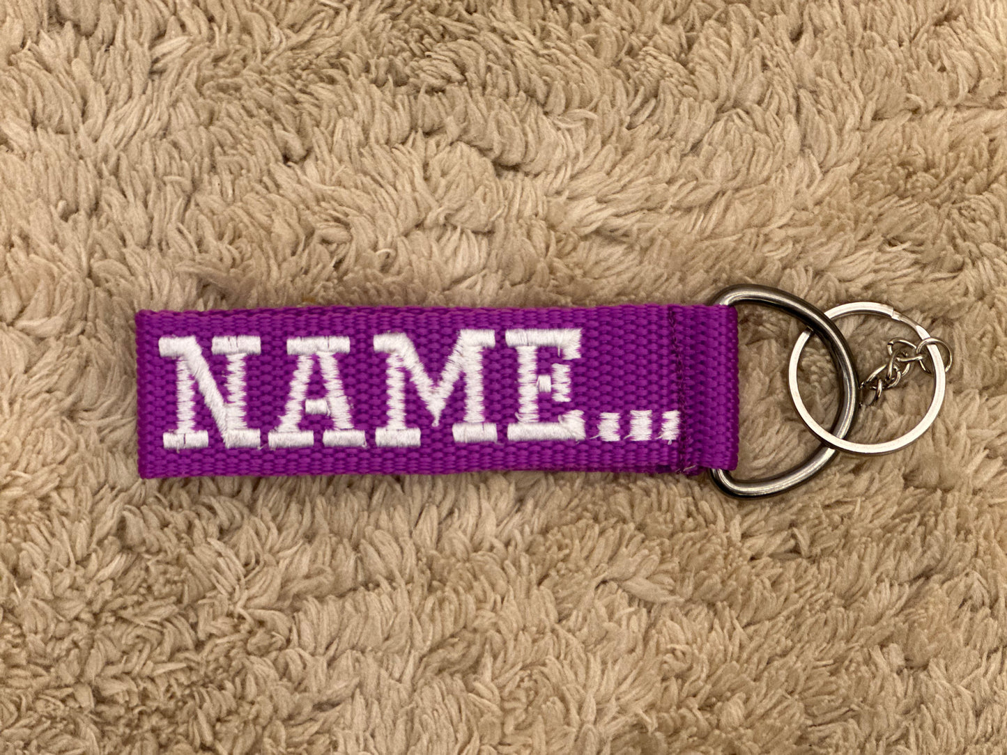 KEYCHAIN PURPLE