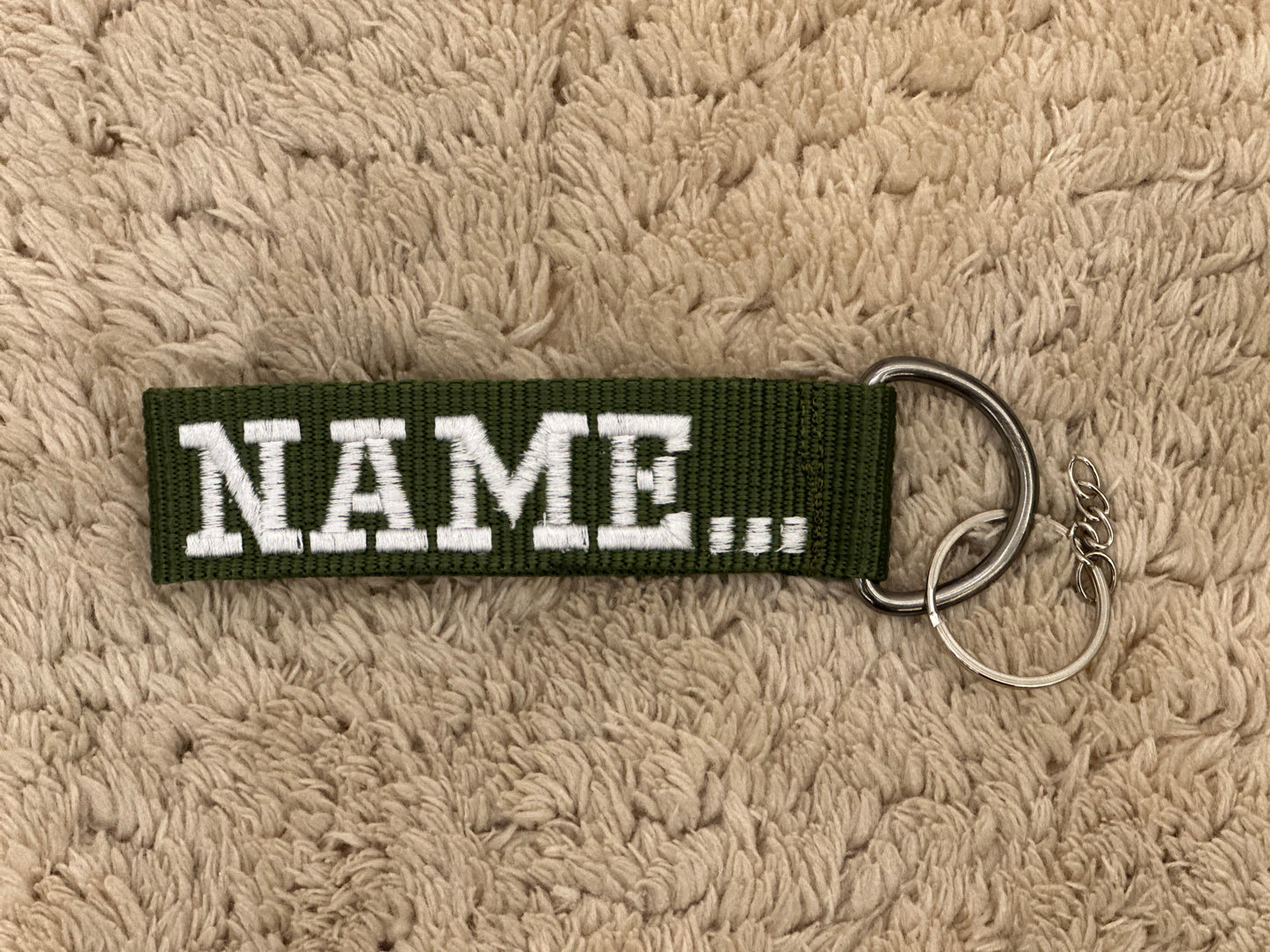 KEYCHAIN OIL GREEN